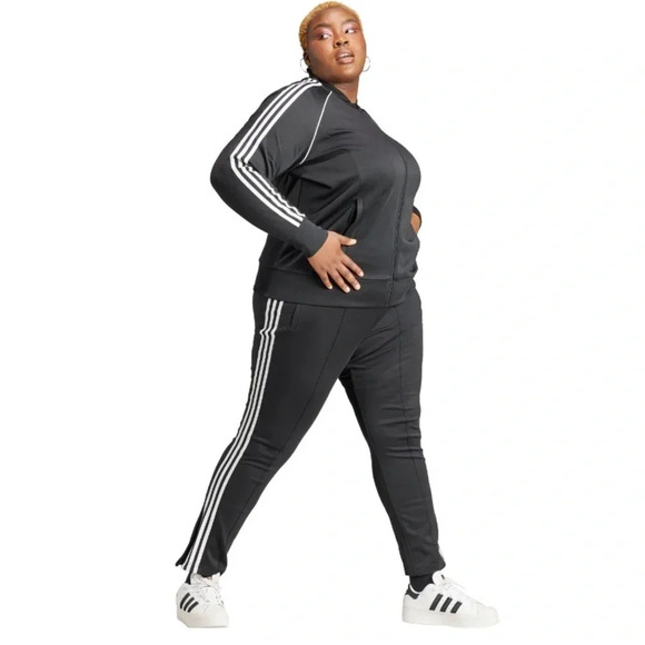ADIDAS ORIGINALS ADICOLOR SUPERSTAR TRACK PANTS (PLUS SIZE) - Picture 6 of 6